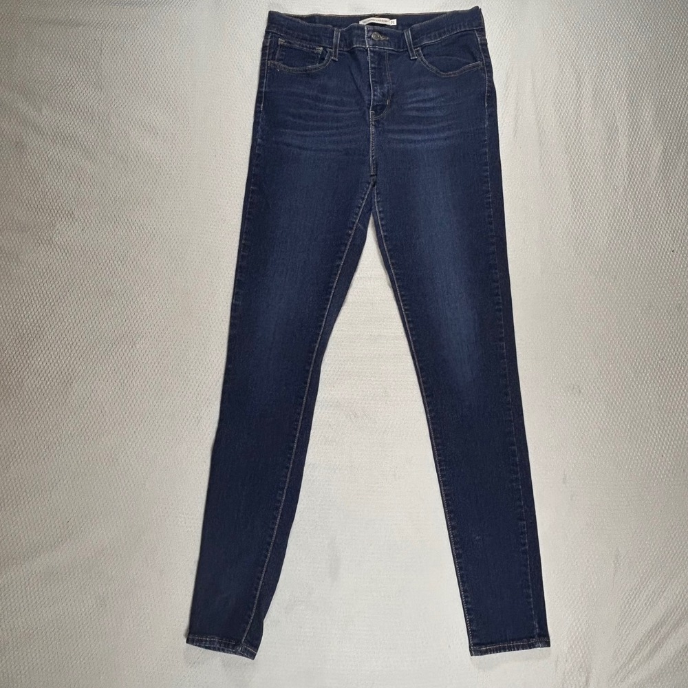 Levis 720 High Rise Super Skinny Dark Wash Jeans Womens 31x32